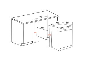 Máy rửa bát-Spelier-775DW-B-1